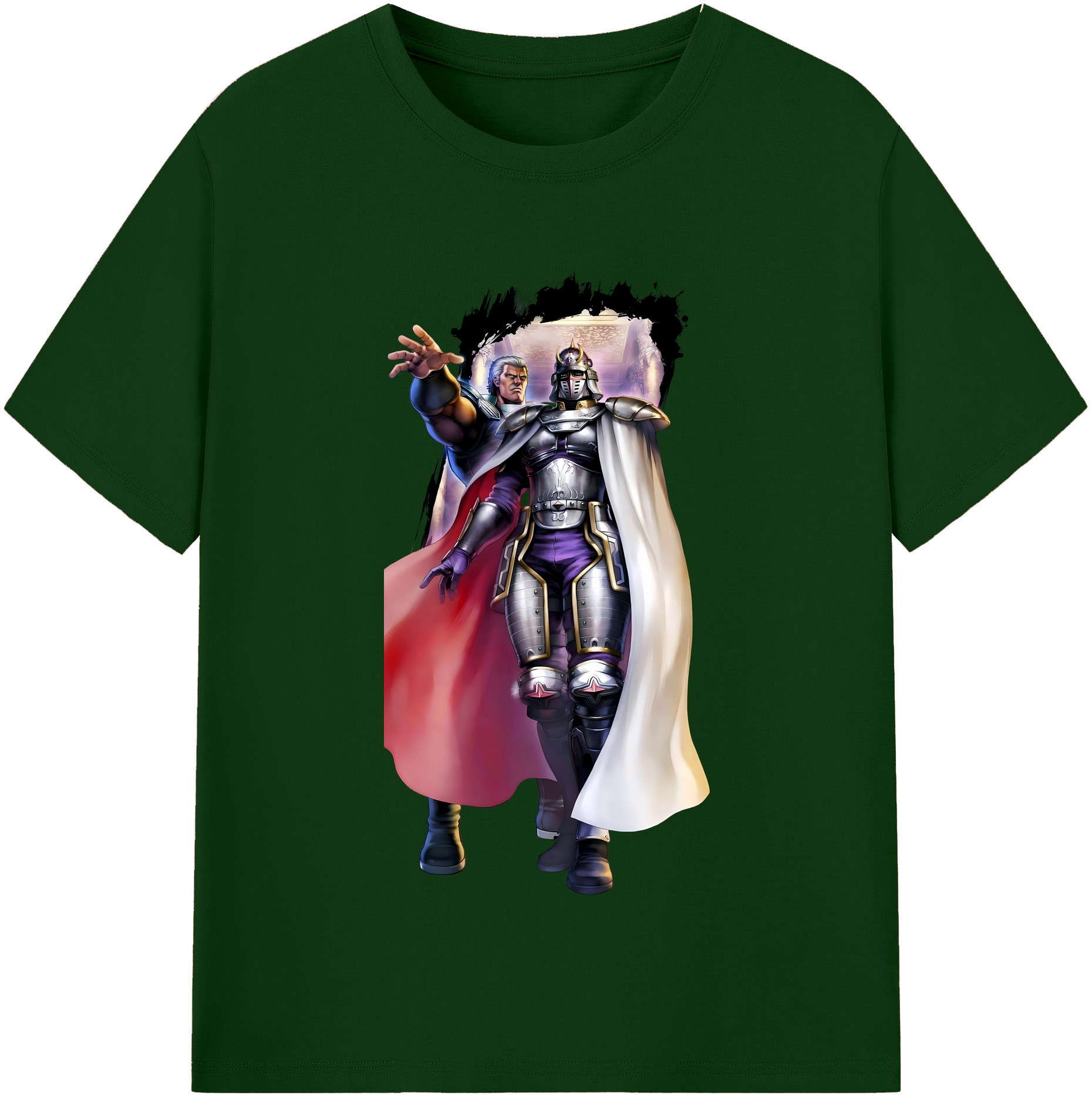 （画像用） 北斗の拳 Fist of the North Star 綿100％半袖Tシャツ（フロントプリント）